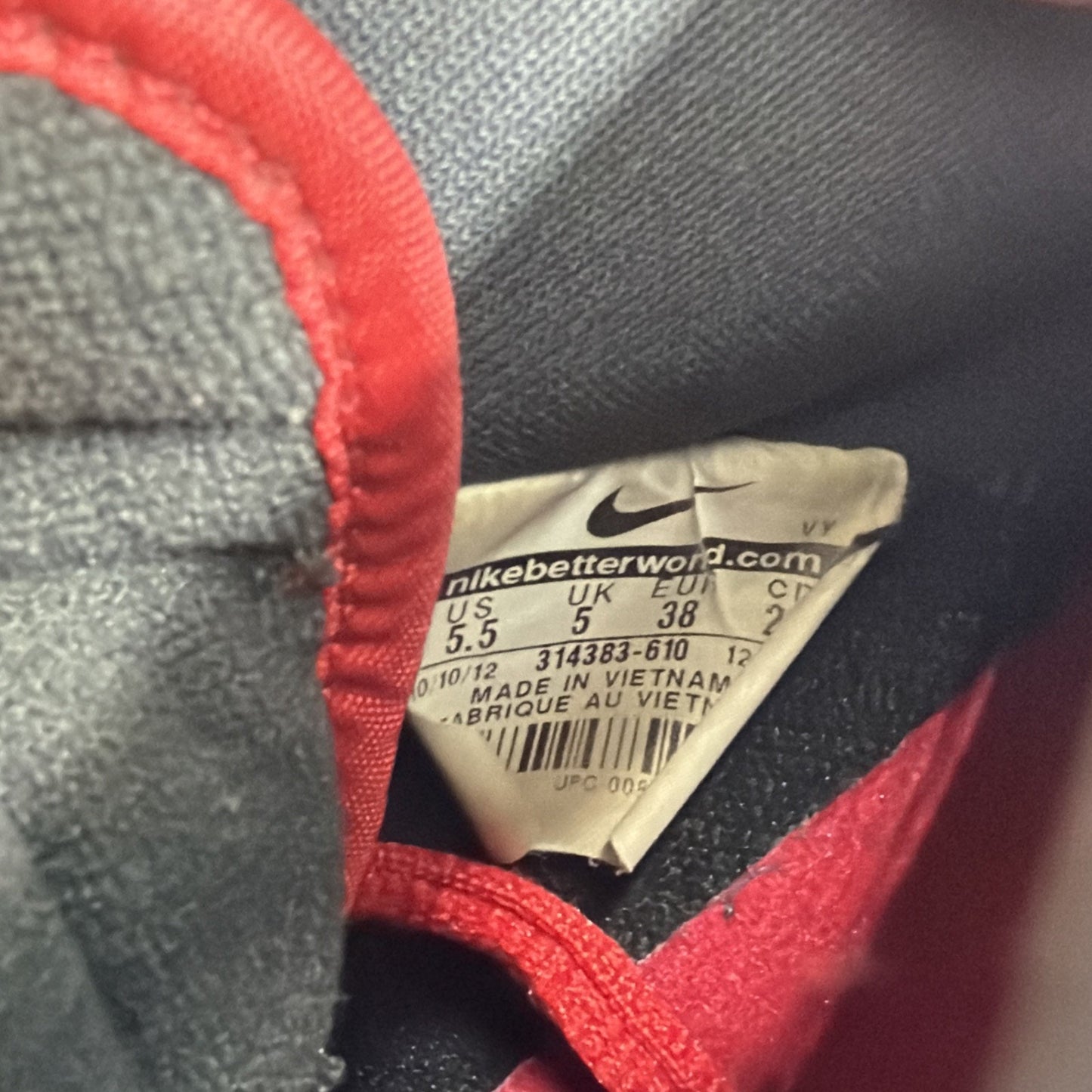 Size 5.5 - Nike Dunk Pro Sb Mid Red