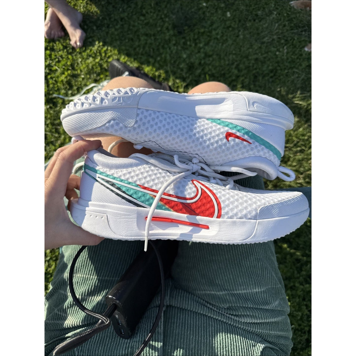Size 11.5 Nike Zoom Court Pro Hc Pre RFC Sample Tagged