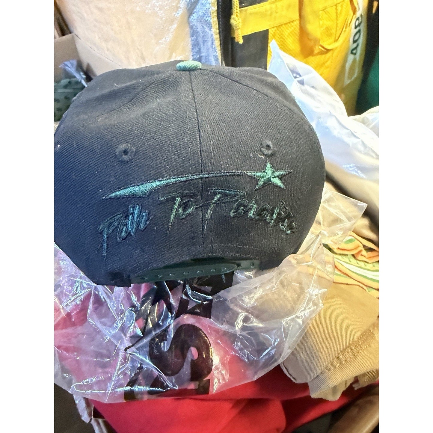 HELLSTAR Sharkteeth Green/ Black Snapback/Brand New/100%Authentic