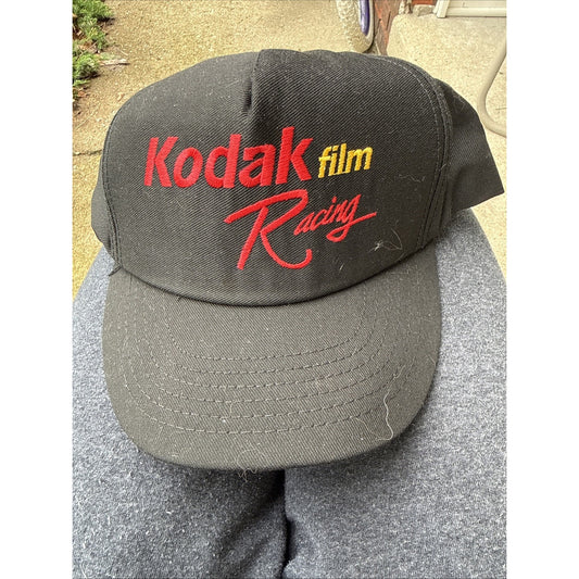 Vintage Kodak Film Racing Embroidered Snapback Trucker Hat
