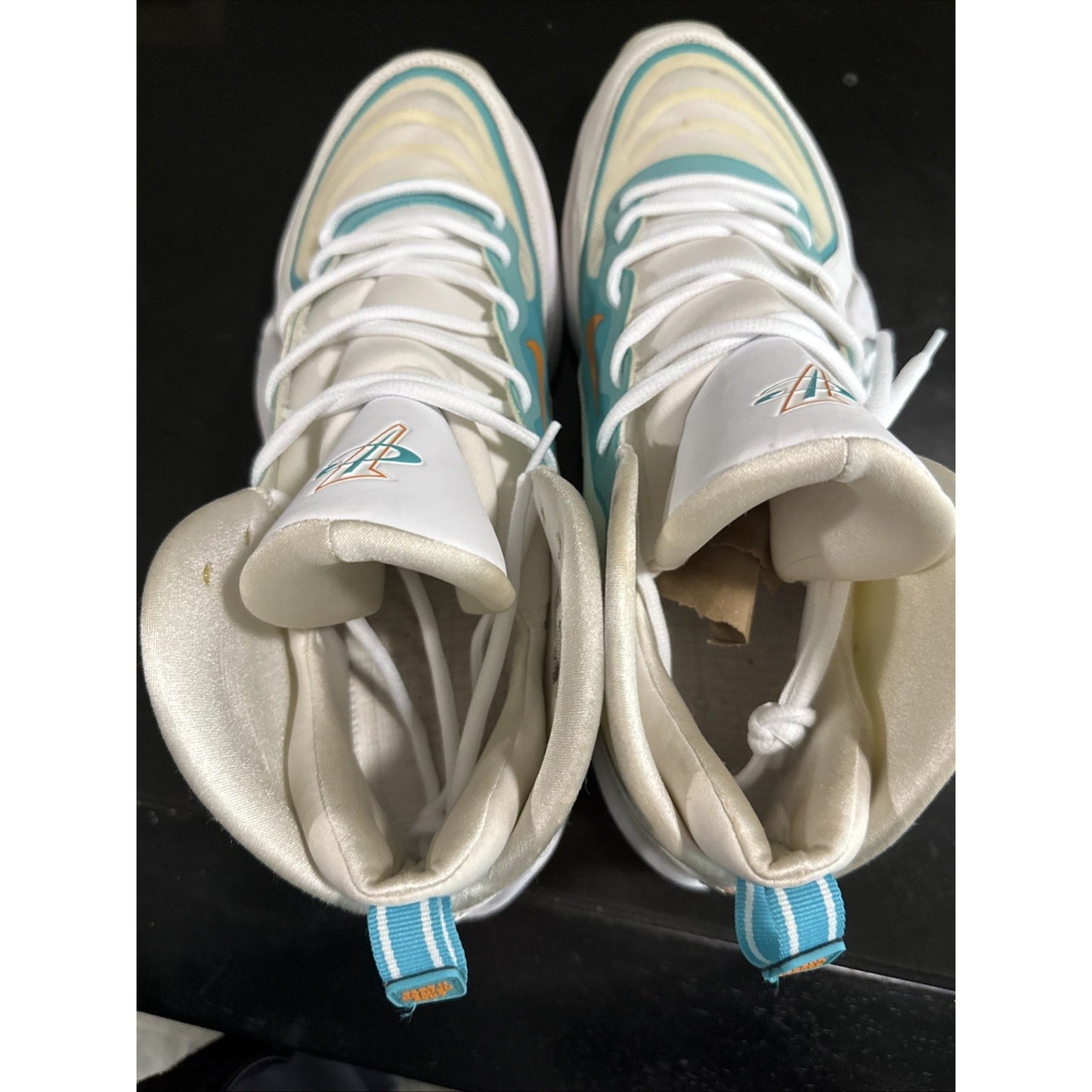 Size 13 - Nike Air Penny 5 Miami Dolphins