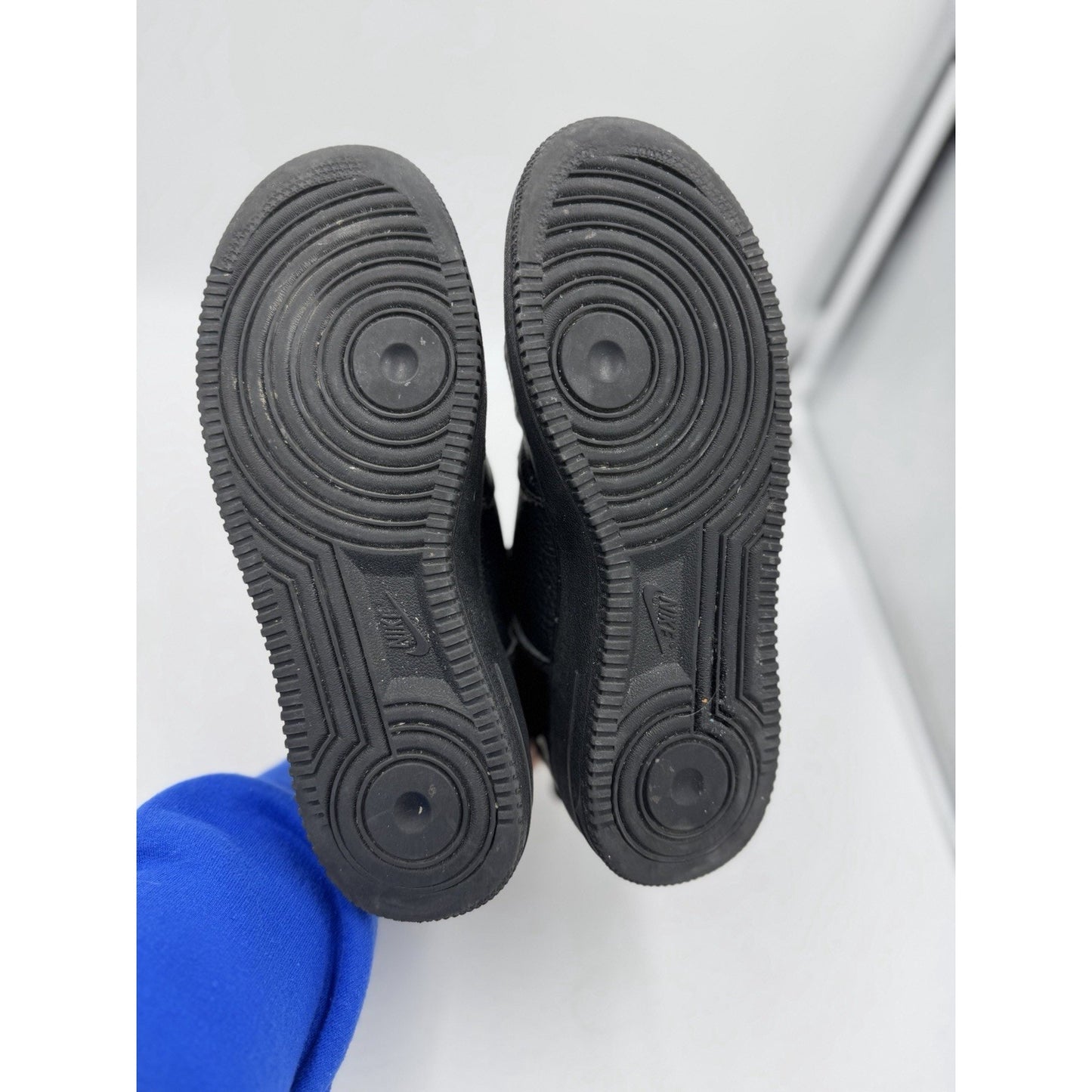 Nike Air Force 1 Lv8 Utility GS Overbranding Black AR1708-001 Teen Youth 6.5