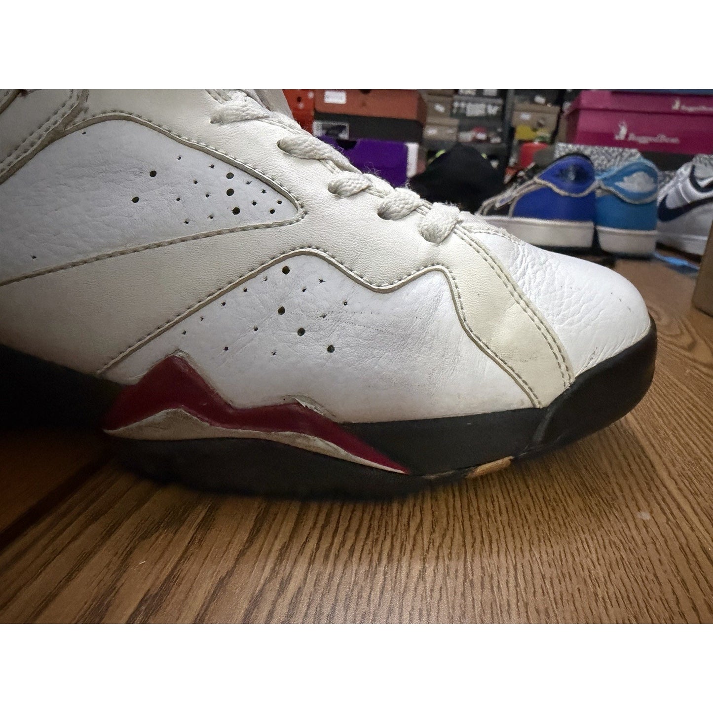 Size 6 - Air Jordan 7 Retro 2011 Cardinal