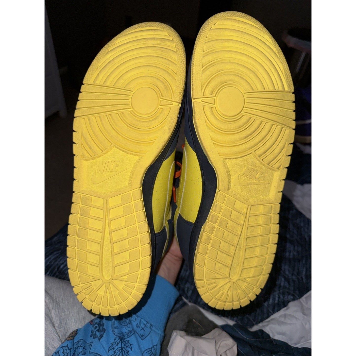 Size 12 Nike Dunk High Homer Simpson 317982 772