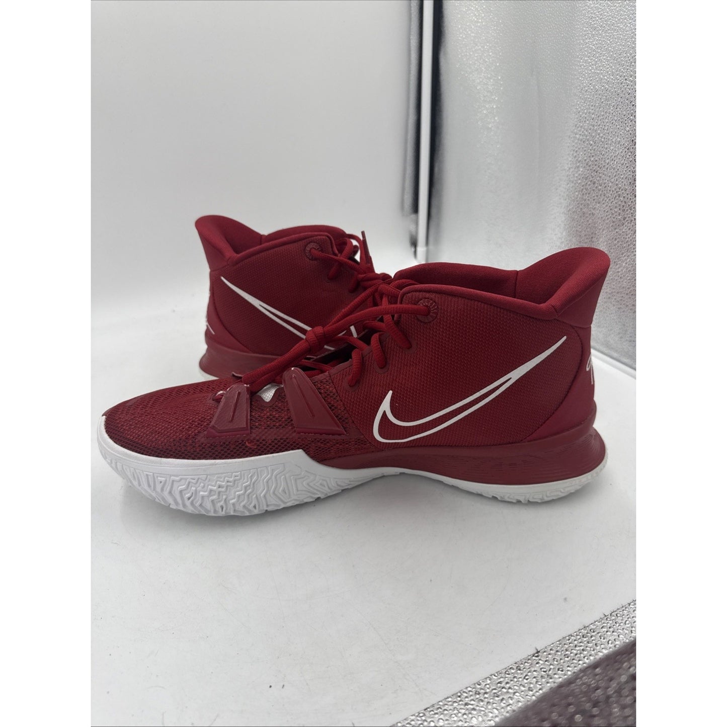 Size 15.5 - Nike Kyrie 7 TB Tough Red