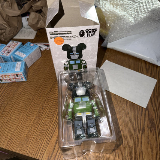 Optimus Prime BE@RBRICK 200% BAPE x TRANSFORMERS x MEDICOM TOY A BATHING APE