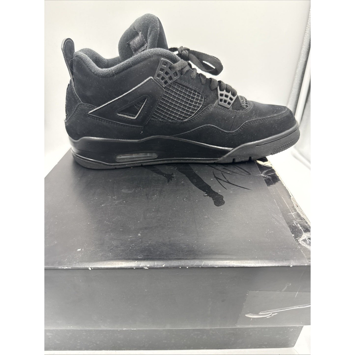 Size 12 - Jordan 4 Retro Mid Black Cat