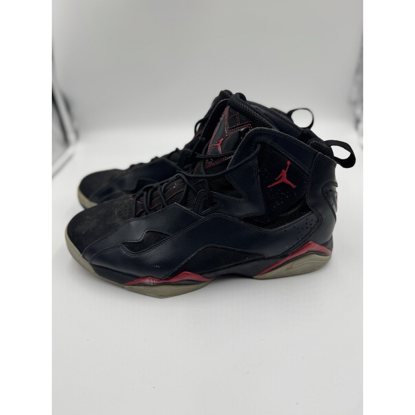 Size 13 - Jordan True Flight Black Red Grey NBS327