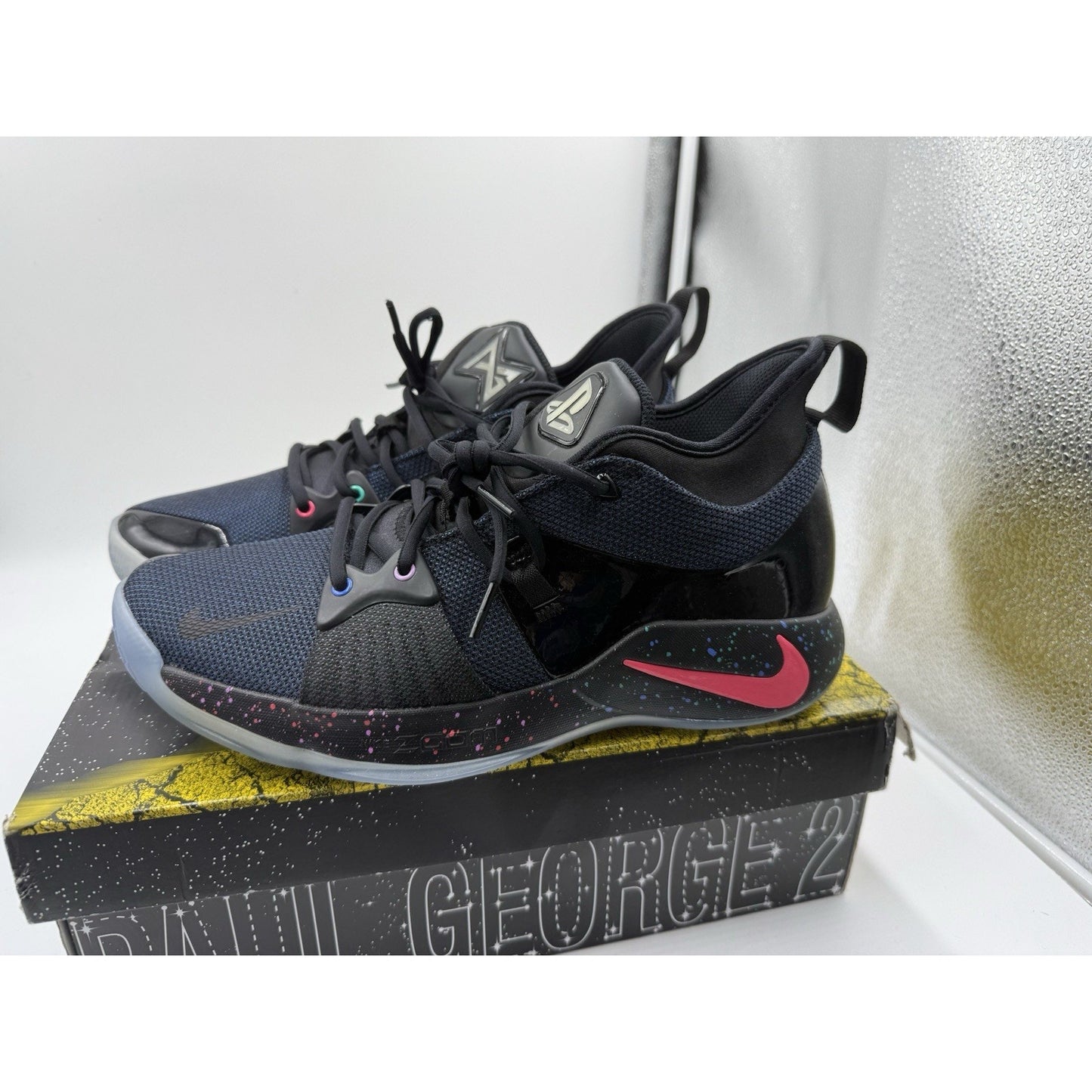 Size 10 - Nike PlayStation x PG 2 Black Racer Blue