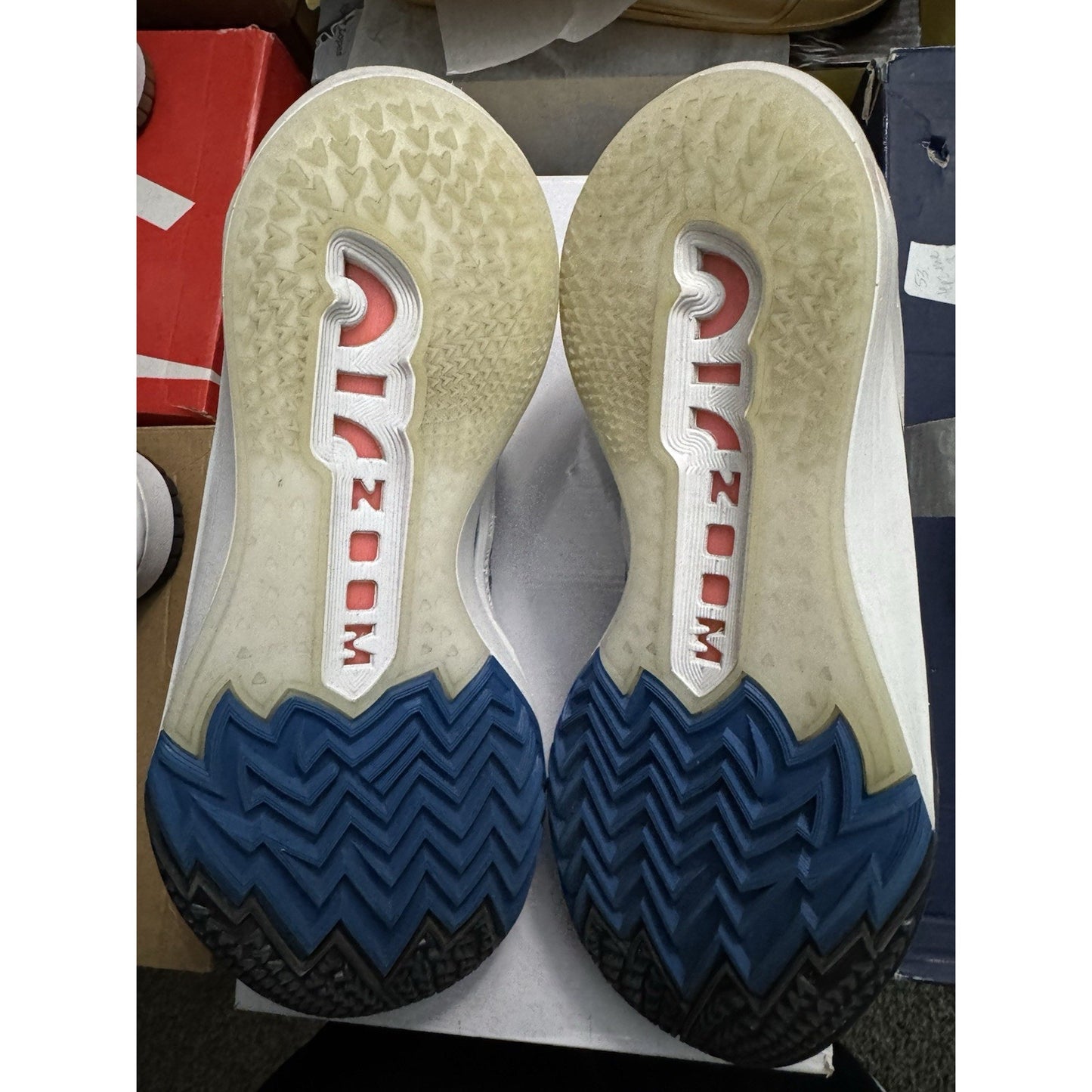 Nike Air Zoom G.T. Cut 2 DJ6015-404 Sneakers Men's Blue Basketball Shoes BS343
