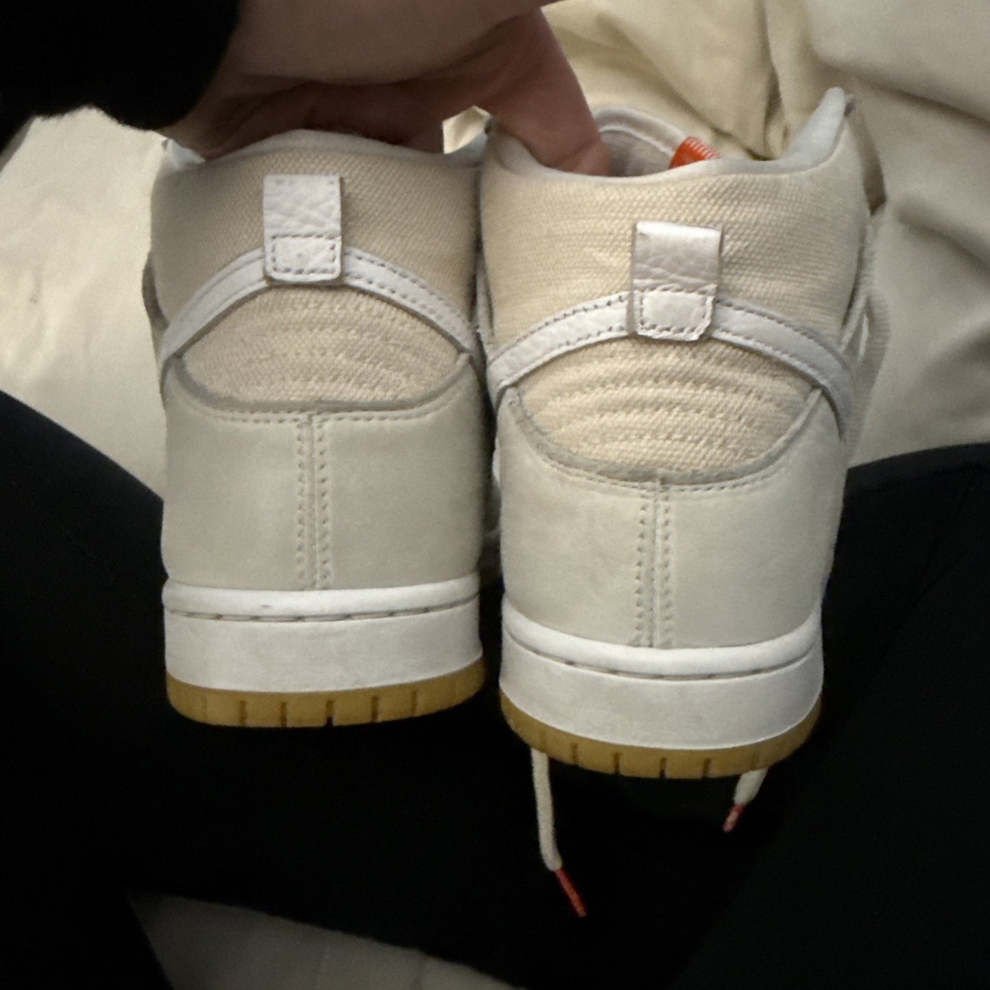 Nike Sb Dunk High Pro ISO “Orange Label Unbleached” Sz. 8.5