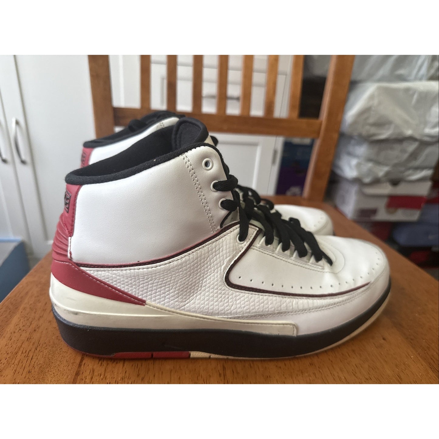 Size 11.5 - Air Jordan 2 Retro QF 2010 Varsity Red BS175
