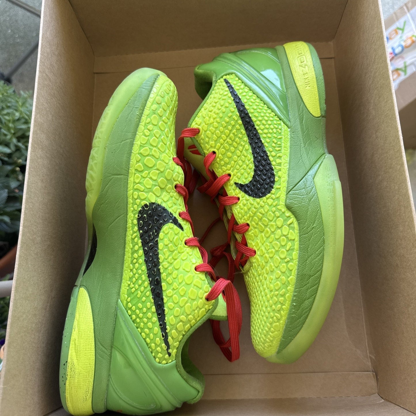 Size 6.5 - Nike Zoom Kobe 6 Protro Low Grinch