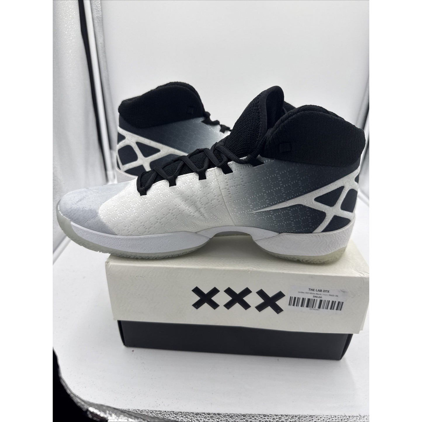Size 11.5 - Air Jordan 30 White Wolf Grey
