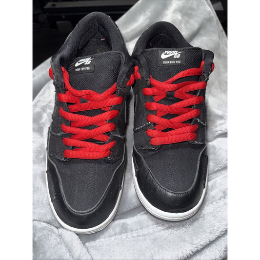 Size 12 - Wasted Youth x Nike Dunk SB Low Black Denim No Box LEP