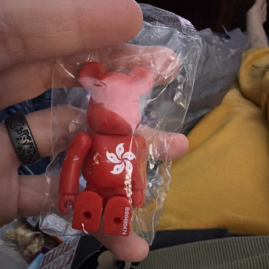 Medicom Toy Bearbrick Series 48 100% Hong Kong Flag Be@rbrick
