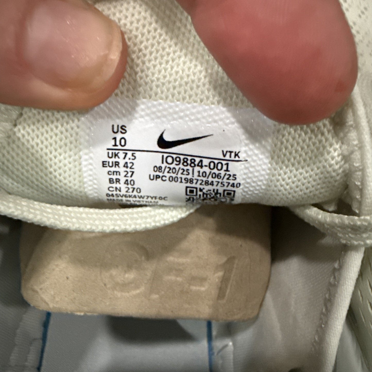 Size 10 Nike Air Max 270 Sea Glass Jade Horizon Women’s IO9884-001