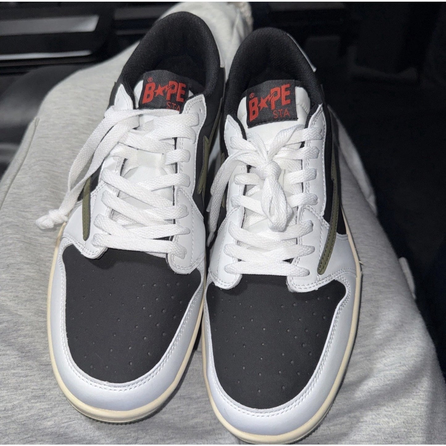 Size 12 Indigo Studios Bape Sta Custom Collection Shoes