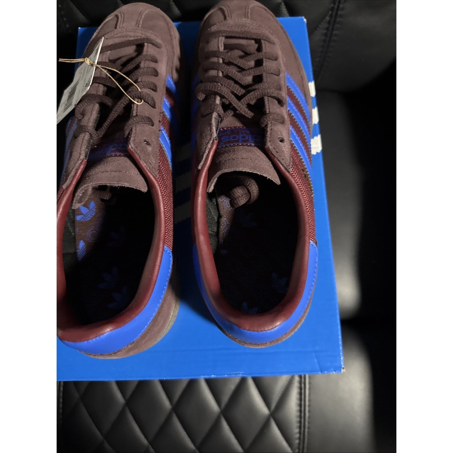 Adidas Handball Spezial Night Red Blue Shadow Red Shoes Men's Sz 11 BS052