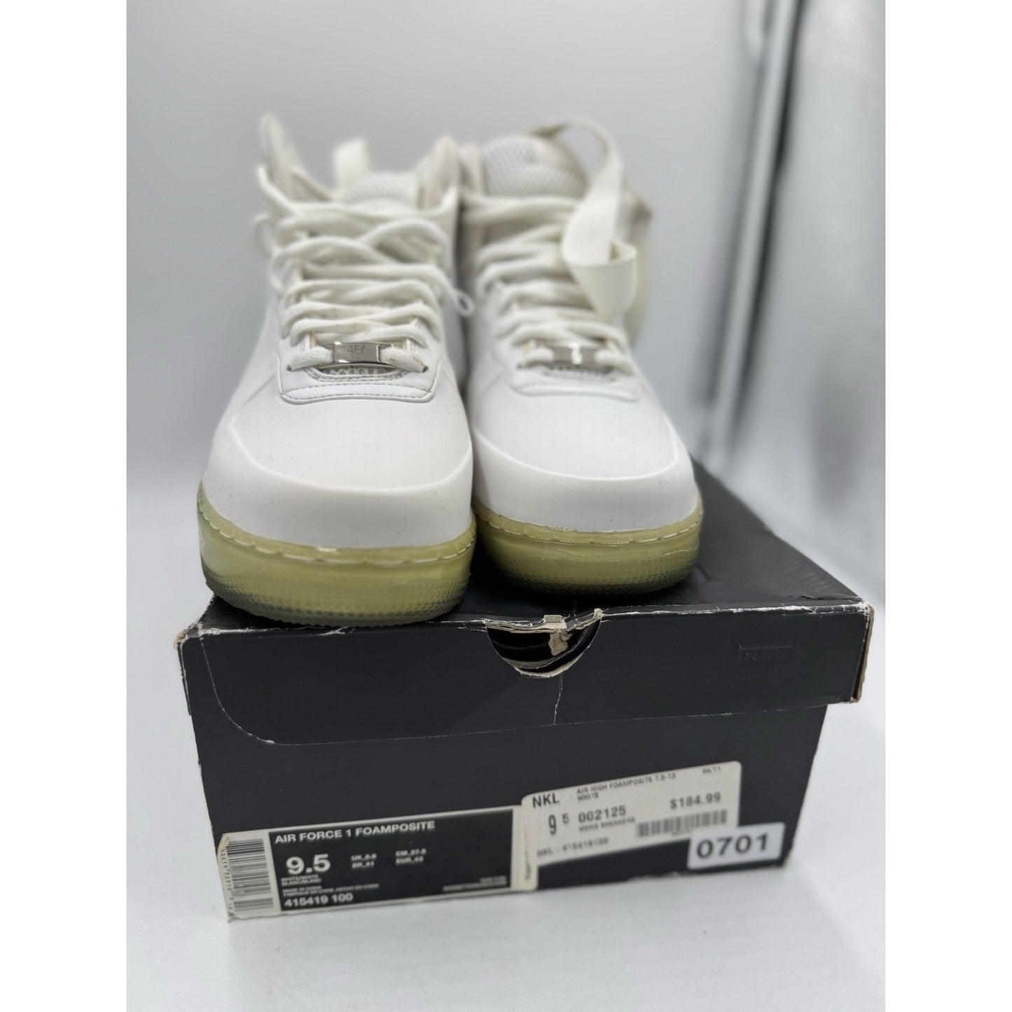 Size 9.5 - Nike Air Force 1 Foamposite Foamposite