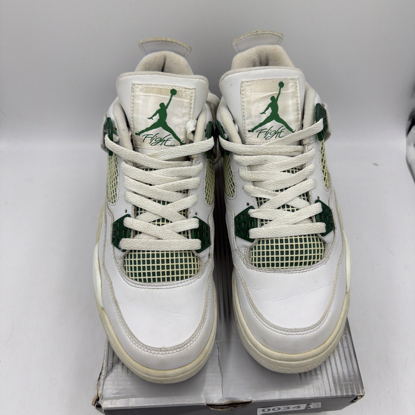 Size 7.5 - Air Jordan 4 Retro 2004 Classic Green