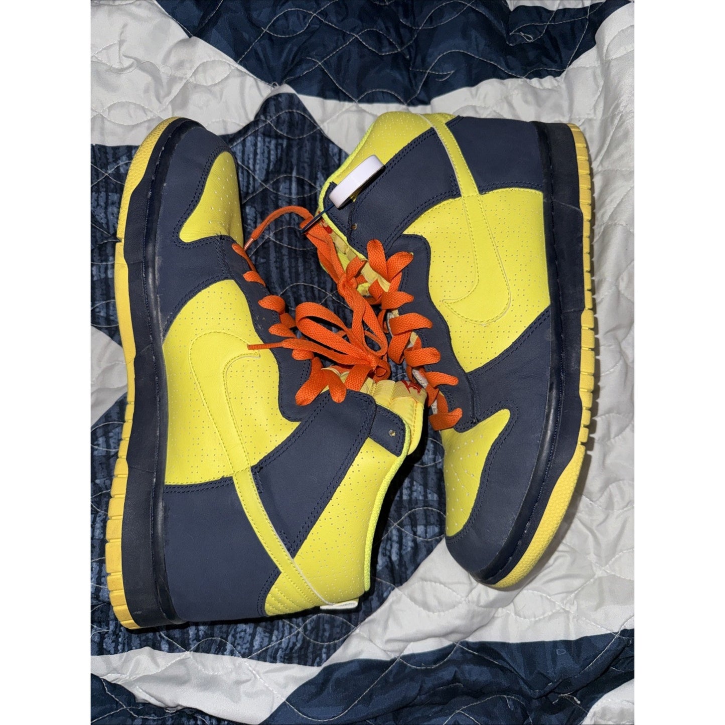 Size 12 Nike Dunk High Homer Simpson 317982 772