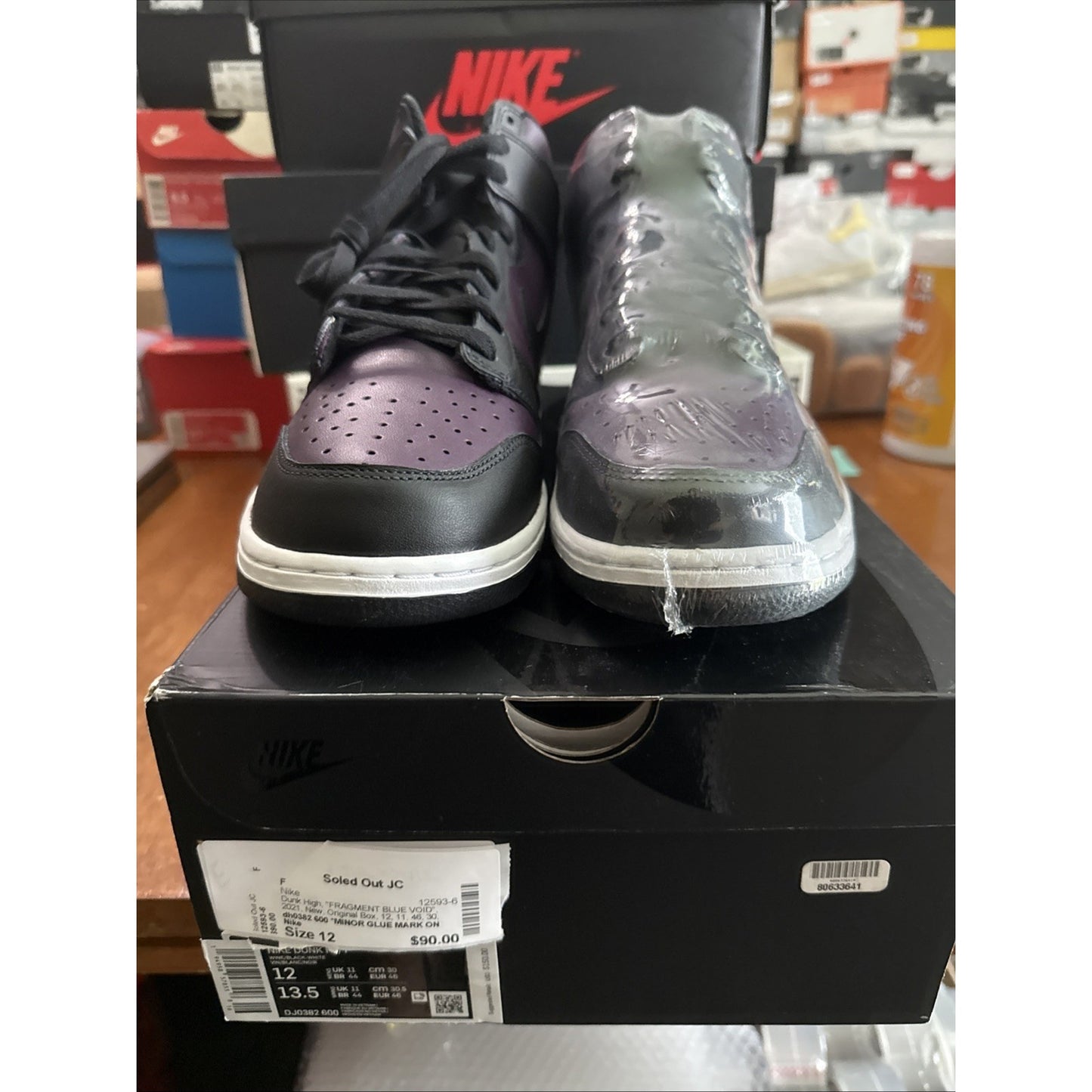Size 12 - Nike Fragment Design x Dunk High Beijing BS408
