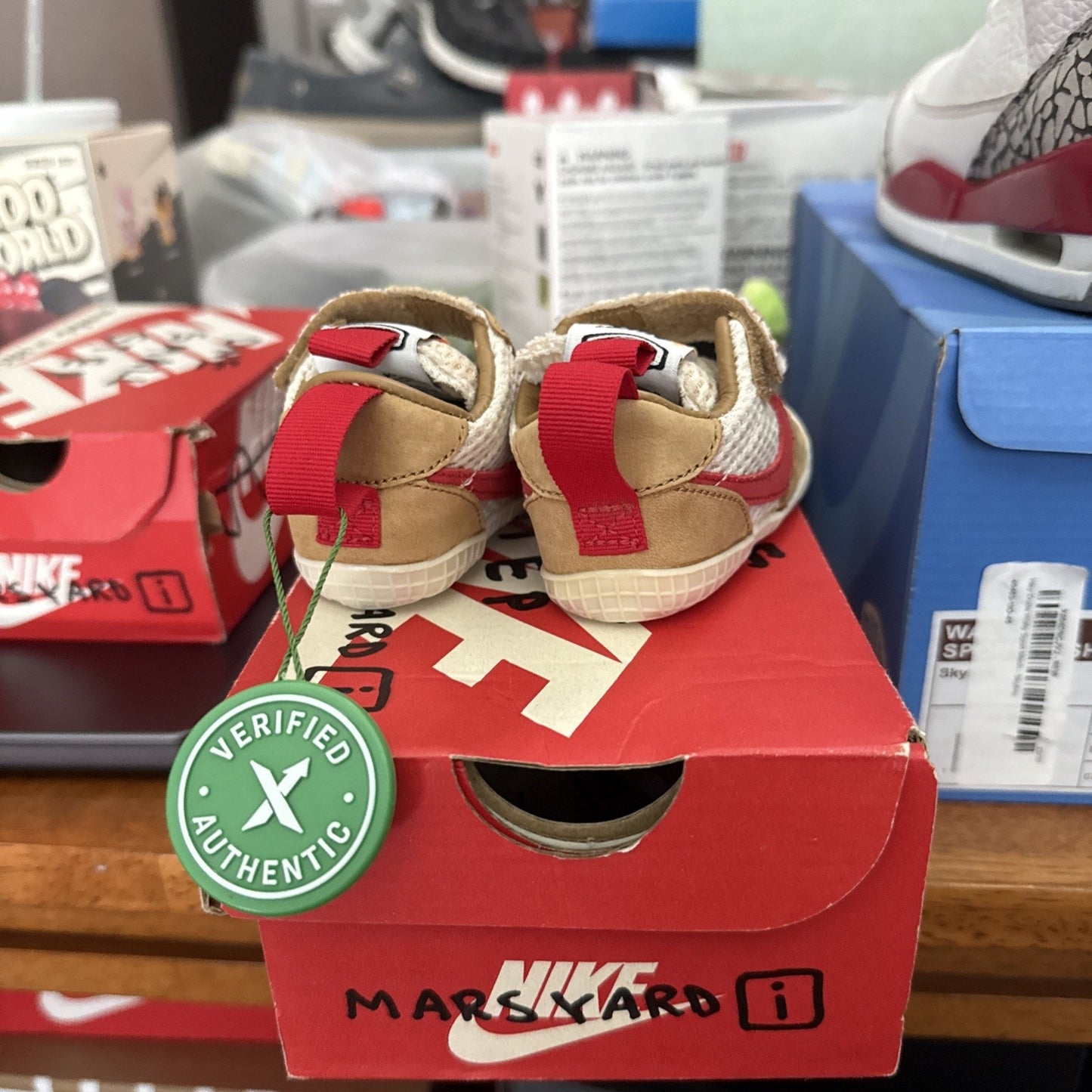 Size 3c Nike Mars Yard Tom Sachs 2019 Baby Shoes Very Rare