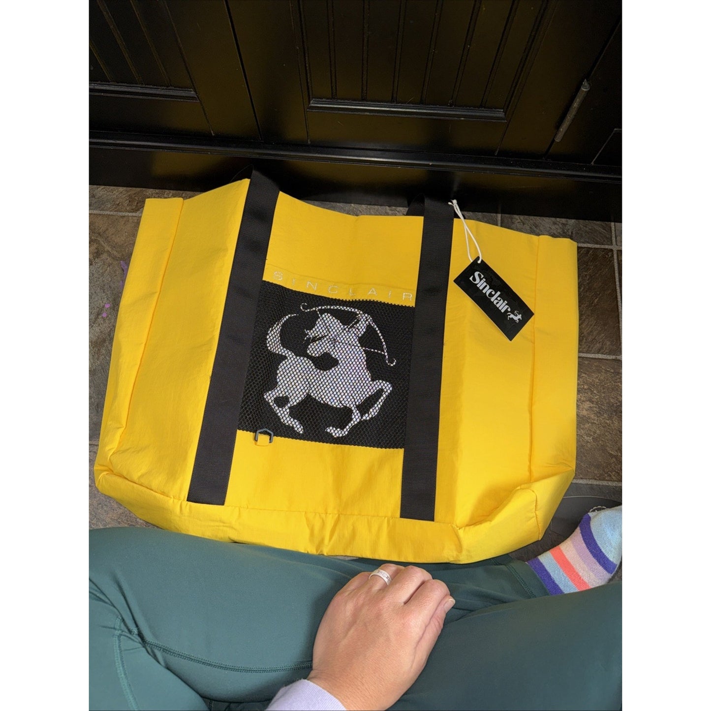 NEW SINCLAIR GLOBAL MESH POCKET TOTE