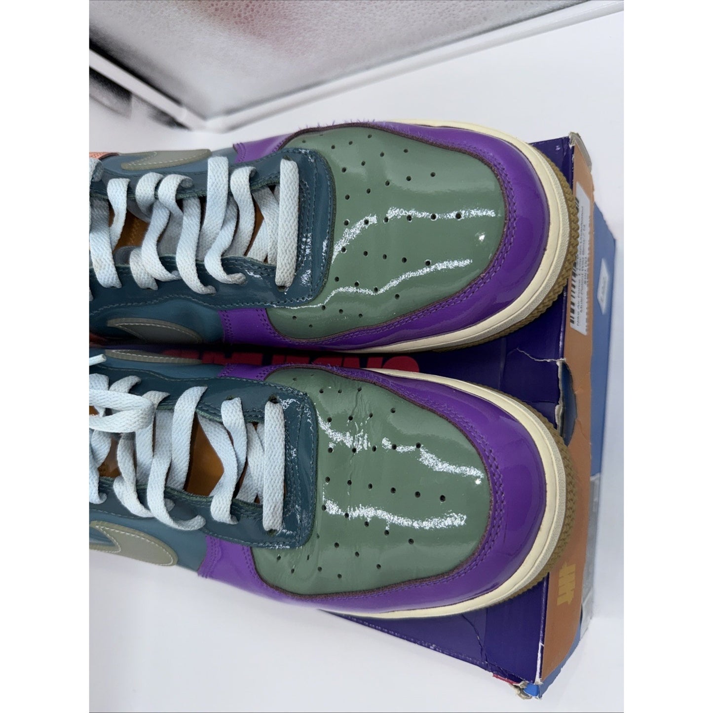 Size 14 - Nike Undefeated x Air Force 1 Low Celestine Blue BS803
