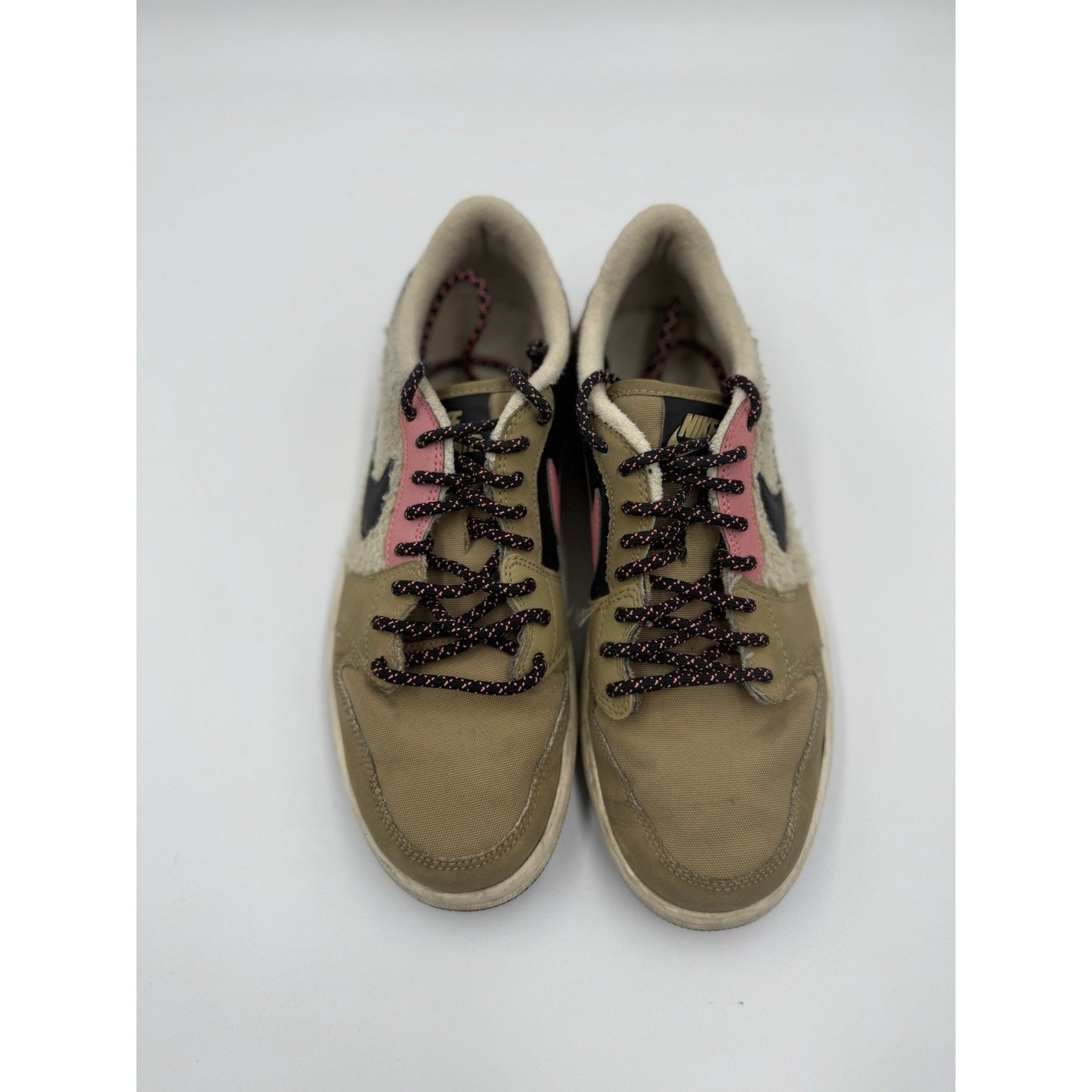 Size 8 - Air Jordan 1 Retro Fleece Low Parachute Beige W