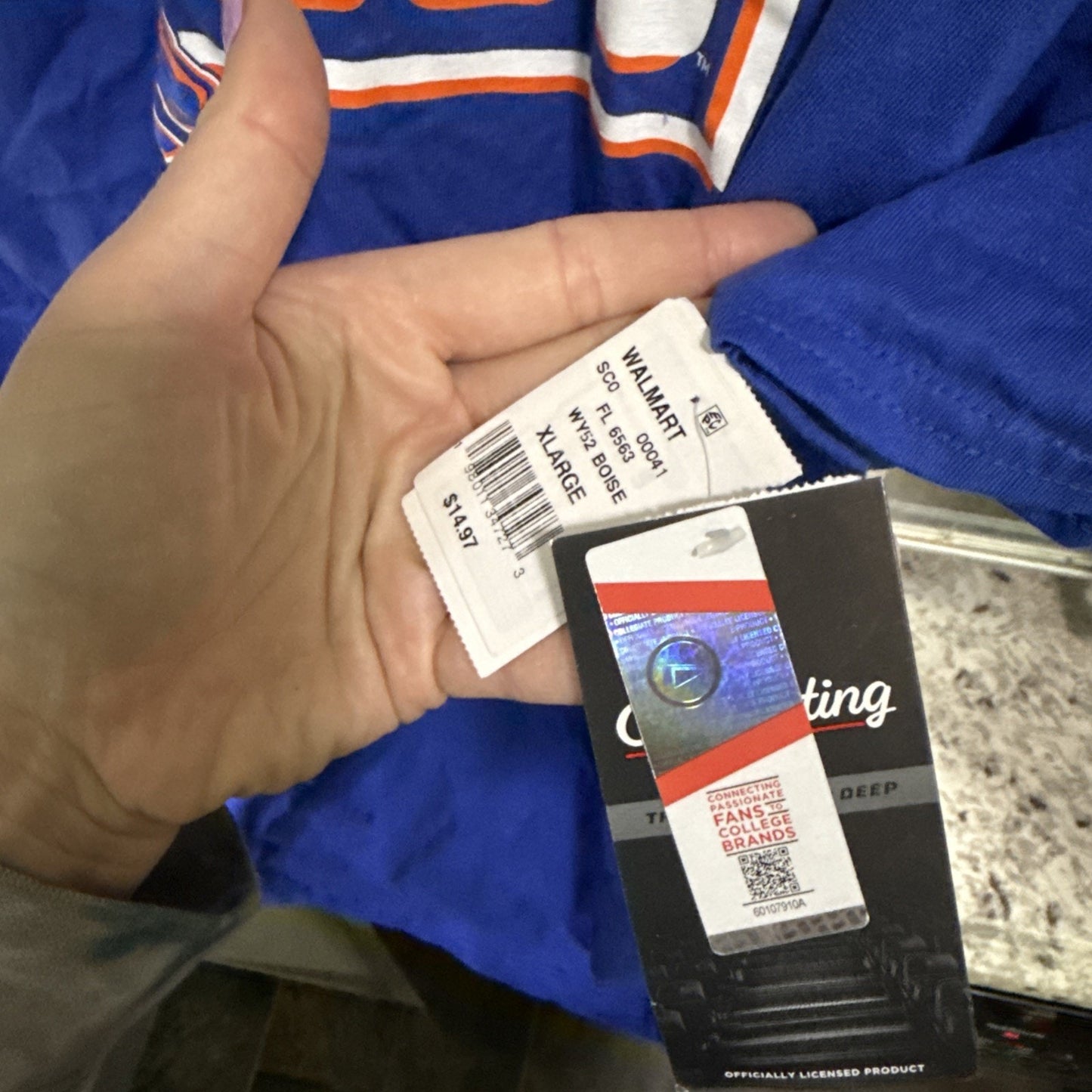 Boise State Bronco T-shirt Size Xl