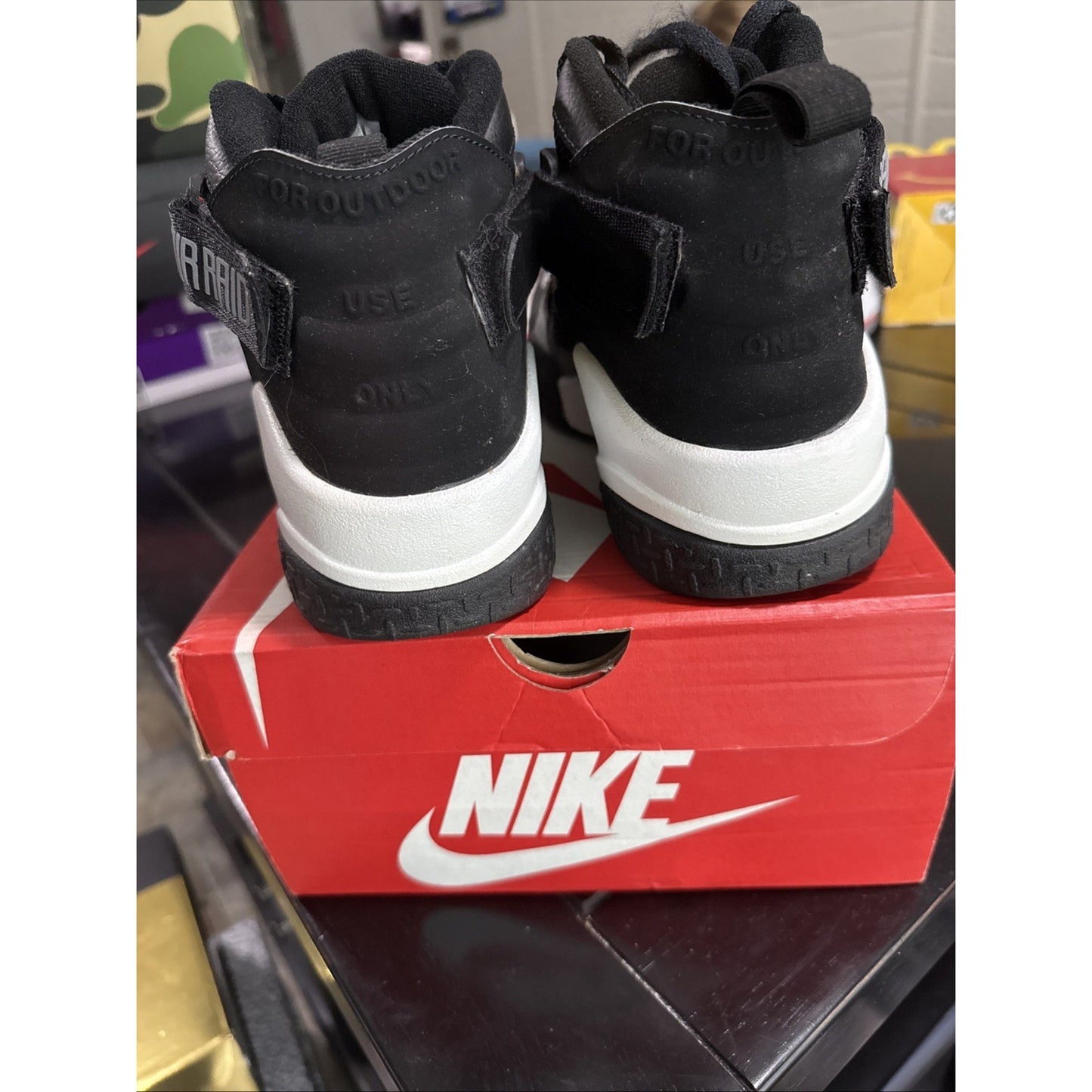 Size 9 - Nike Air Raid OG Black Grey