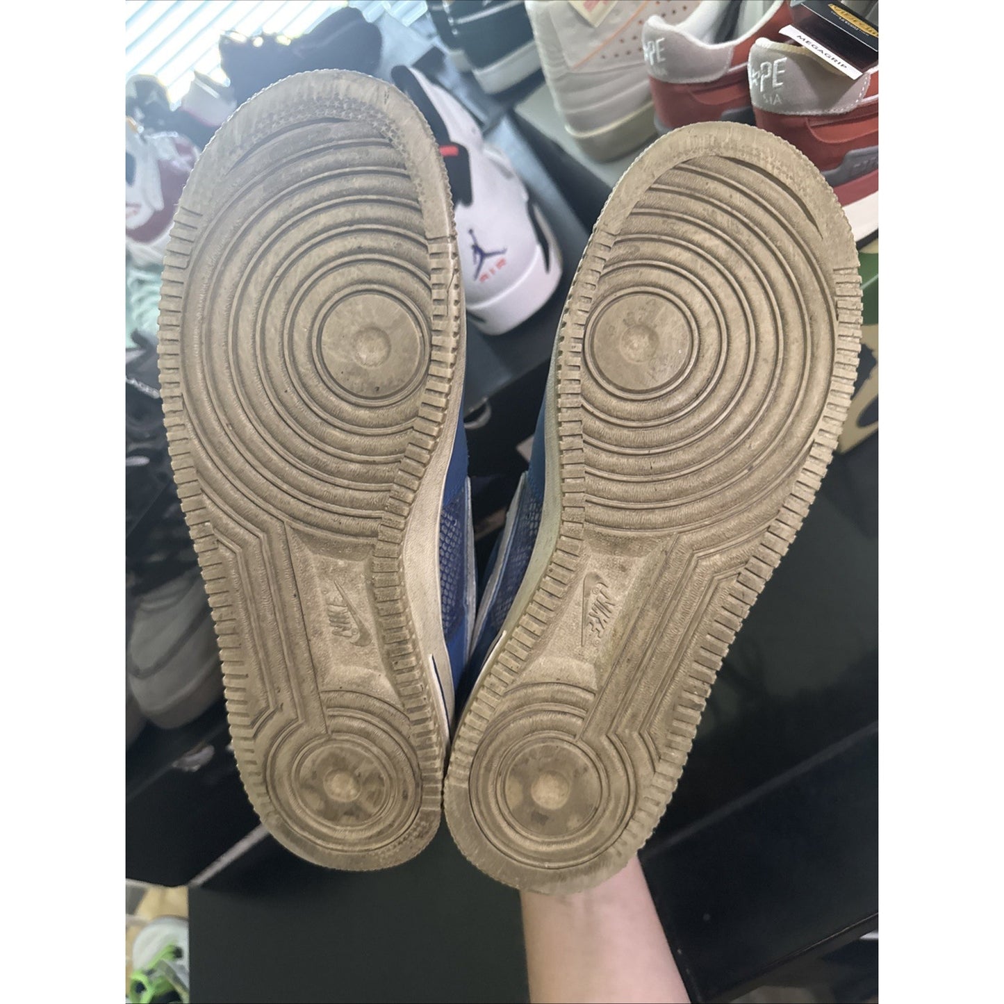 Size 9.5 - Nike Air Force 1 Blue