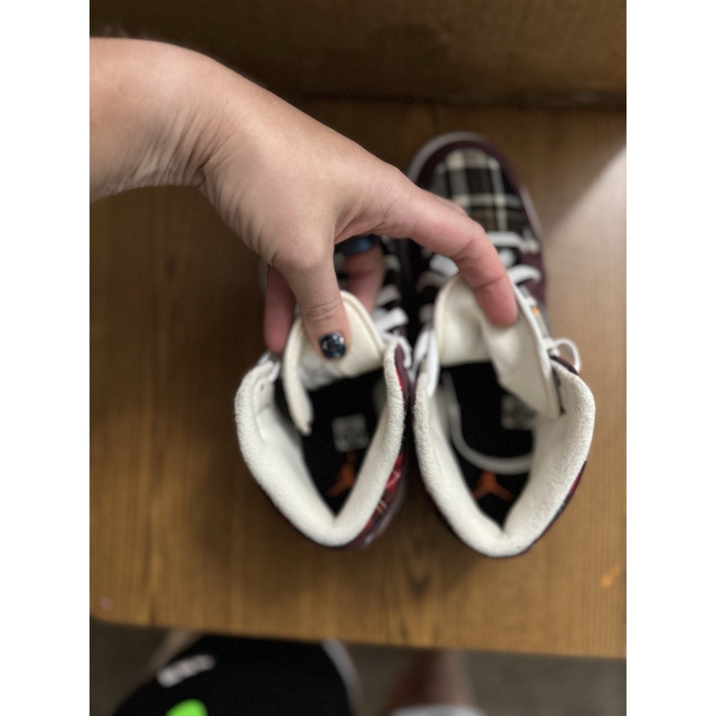 Size 6.5 (GS) - Jordan 1 Mid SE Plaid NBS90