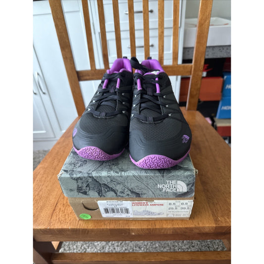The North Face Litewave Ampere NF00CXU1 Sneakers Women's Size 8.5 Purple BS257