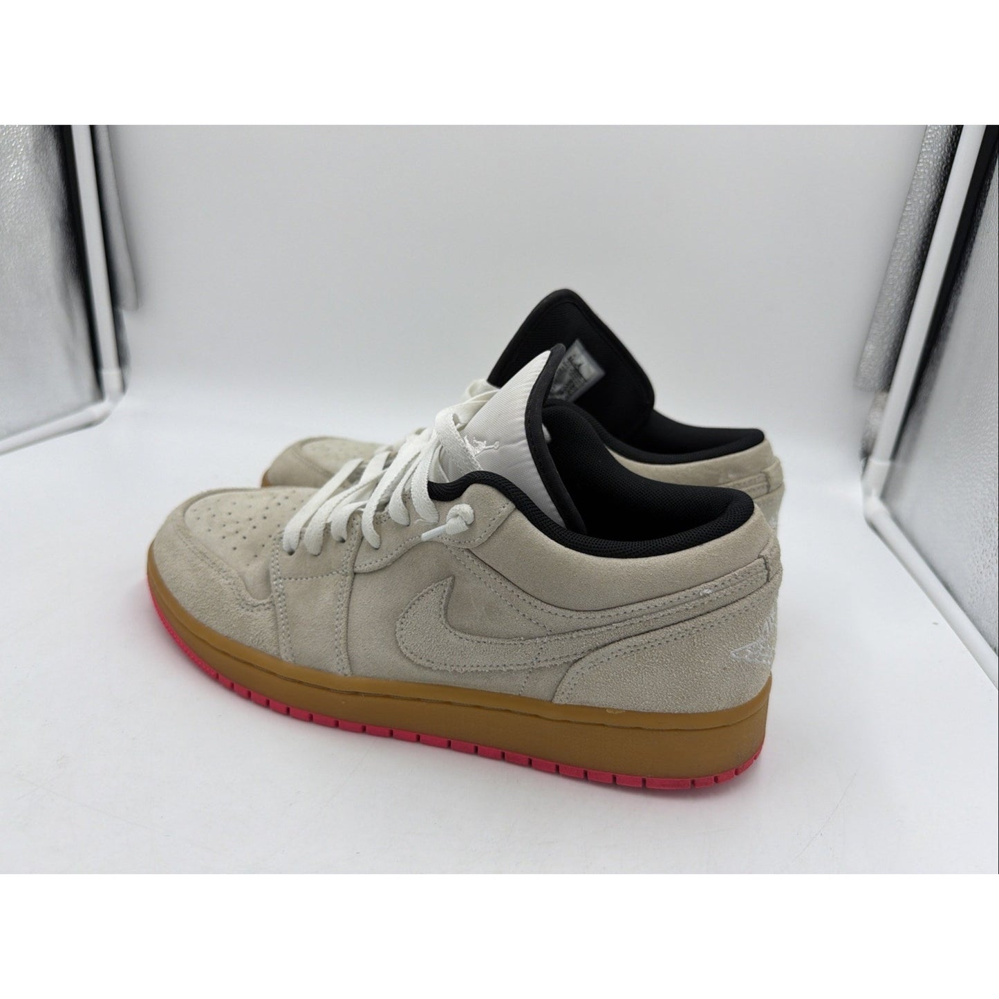 Size 9.5 - Air Jordan 1 Low White Gym Yellow