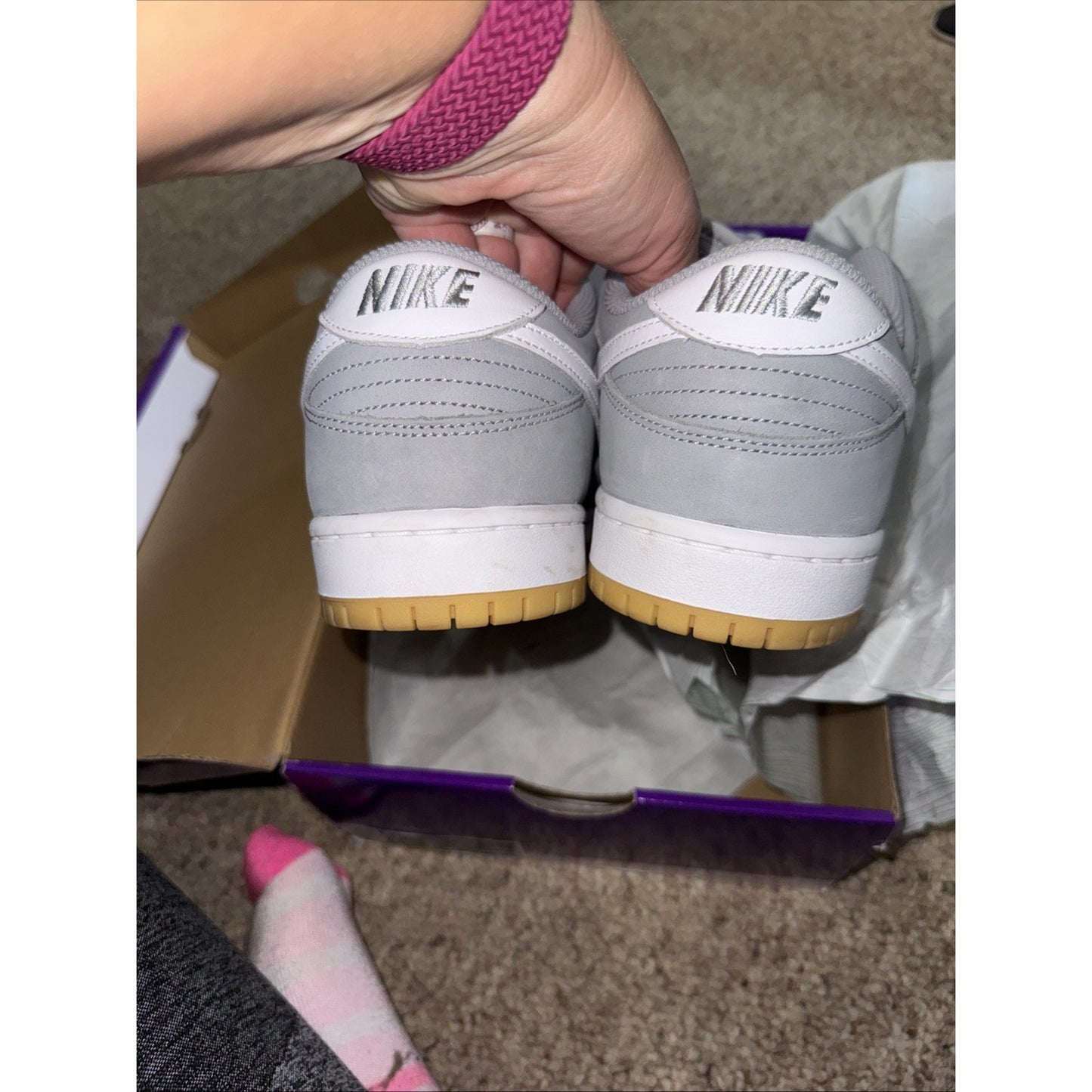 Size 11 - Nike SB Dunk Low Wolf Grey Gum