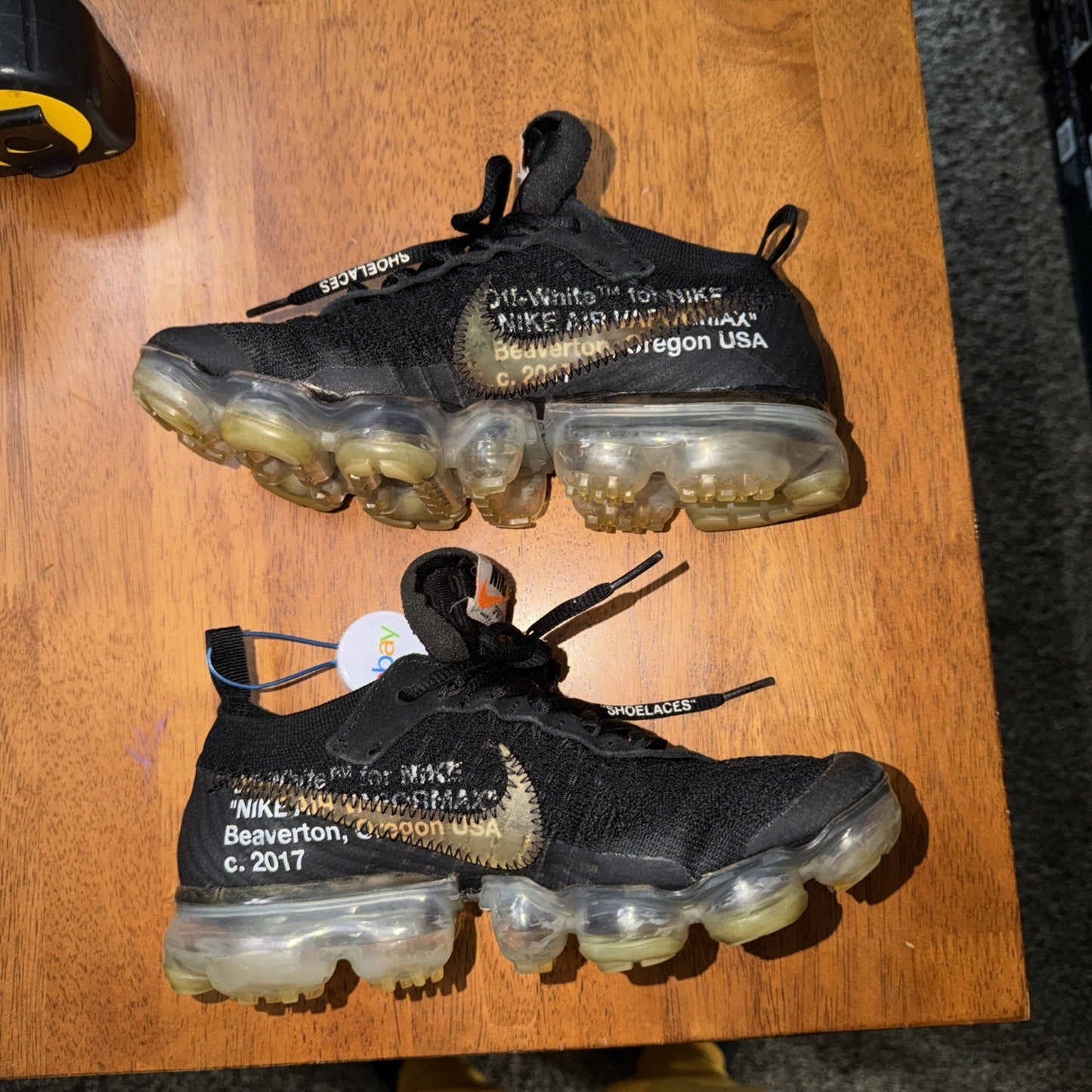 Size 4.5 - Off-White x Nike Air VaporMax Part 2