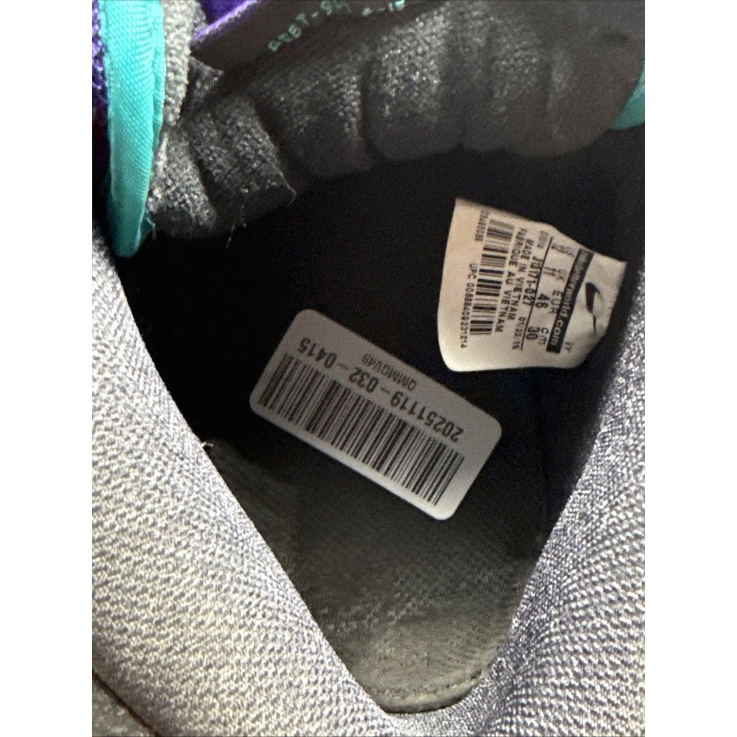 Size 12 - Nike Dunk Pro SB High Black Grape