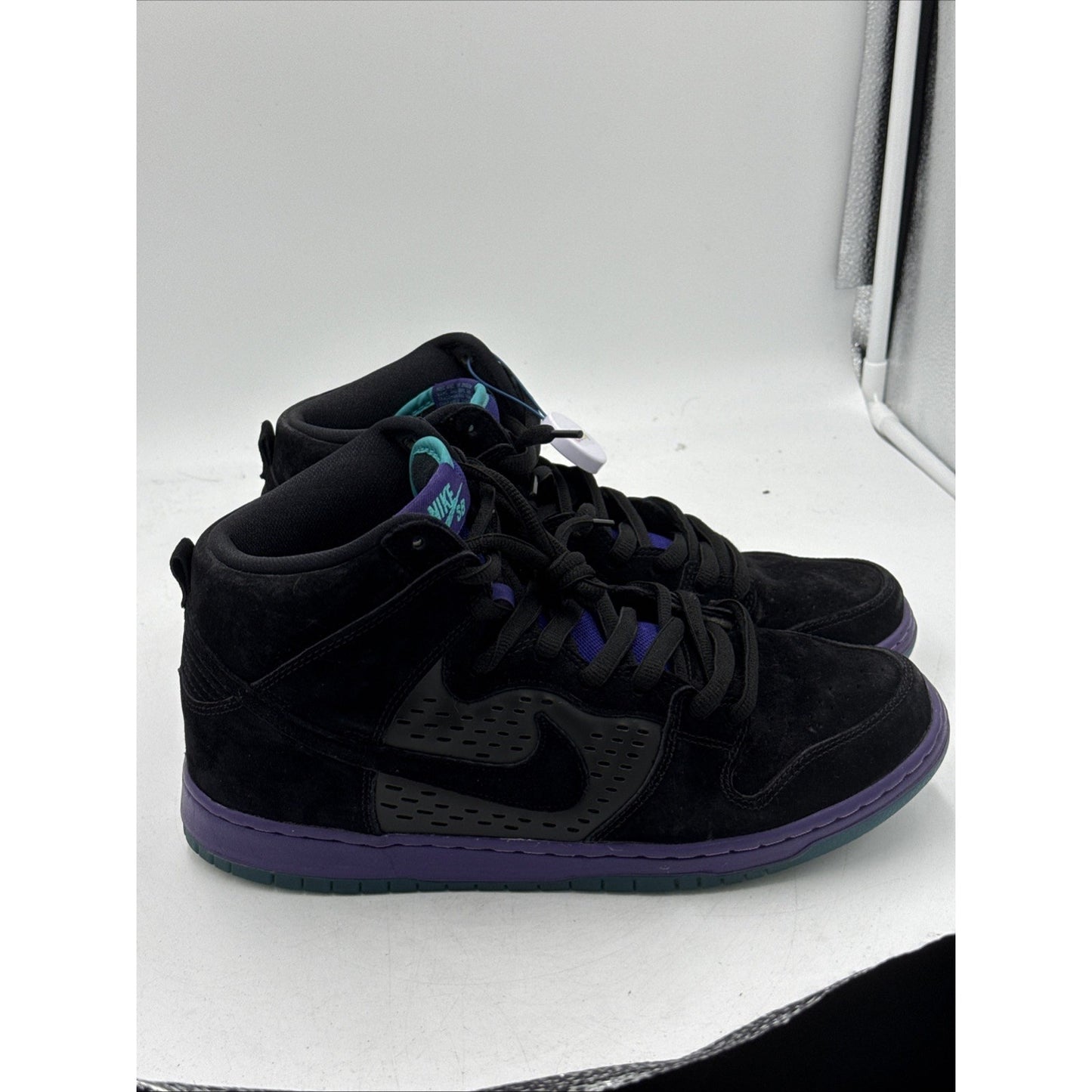 Size 12 - Nike Dunk Pro SB High Black Grape