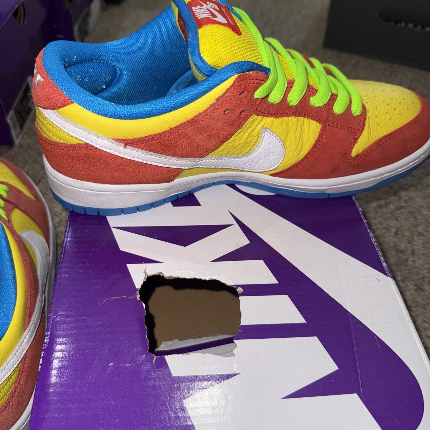 Size 9 - Nike SB Dunk Low Bart Simpson 2022