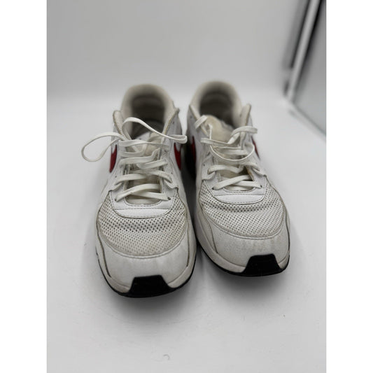 Size 11.5 - Nike Air Max Excee White Custom 49ers Painted On Them