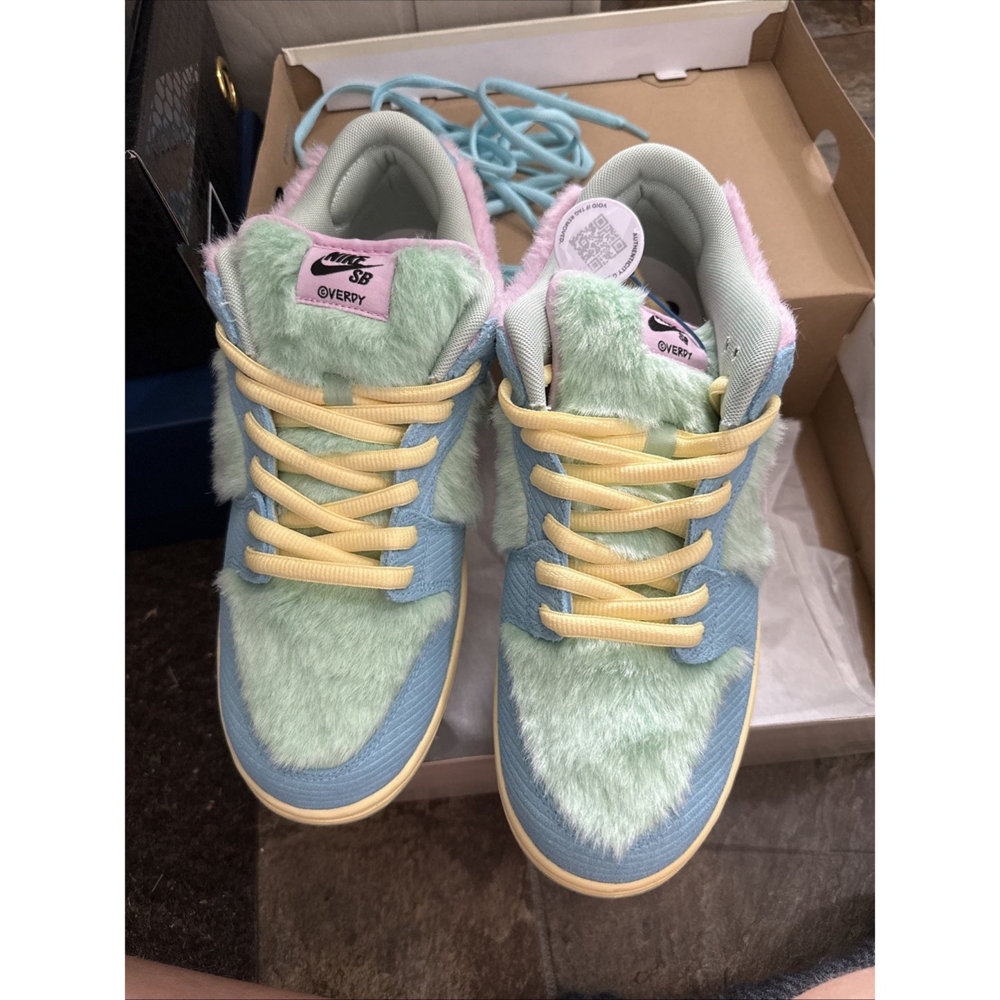 Nike SB Verdy Dunk Low Pro QS FN6040-400 Men's Size 11