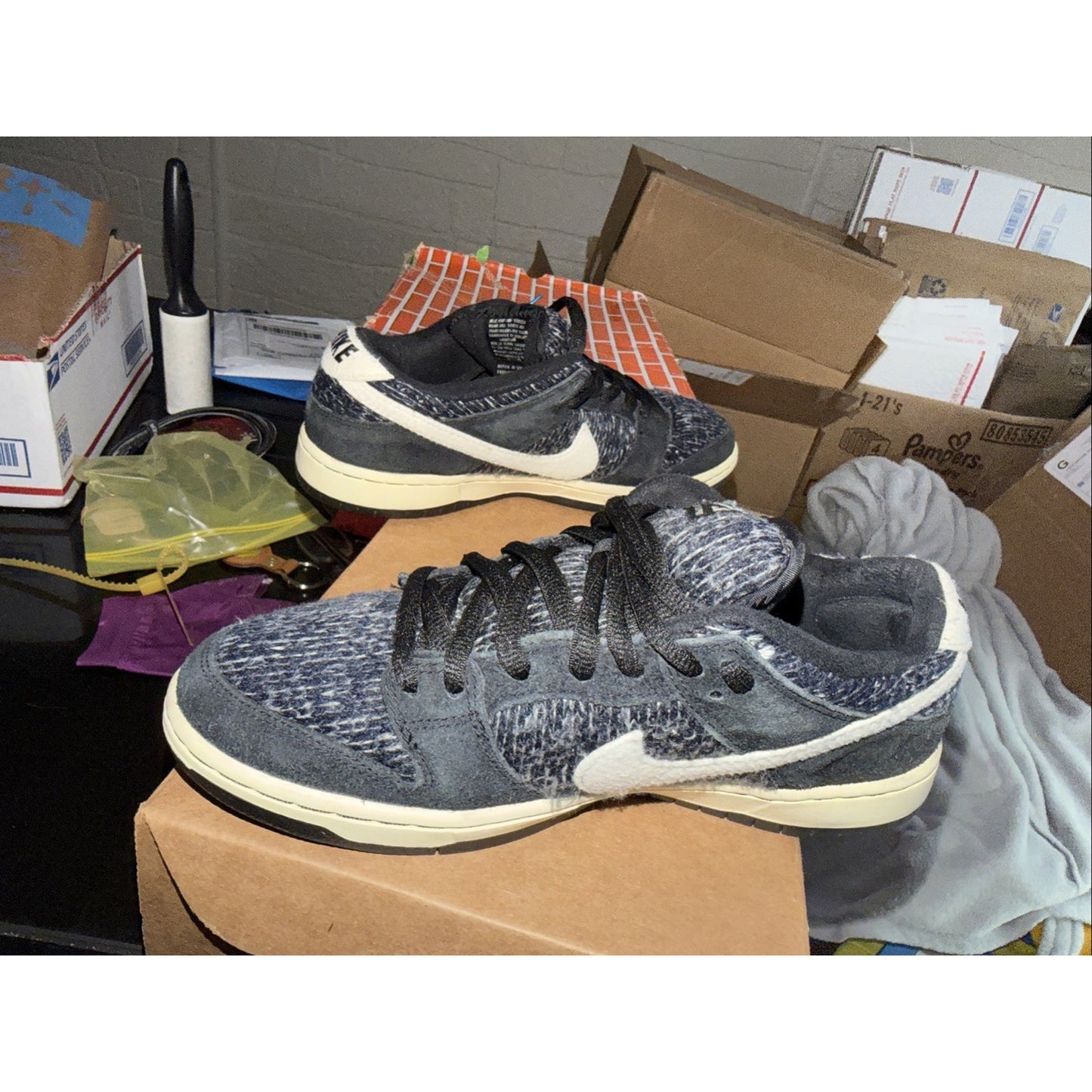 Nike SB Dunk Low Warmth Pack 2014 Size 10.5 Wool Suede Upper