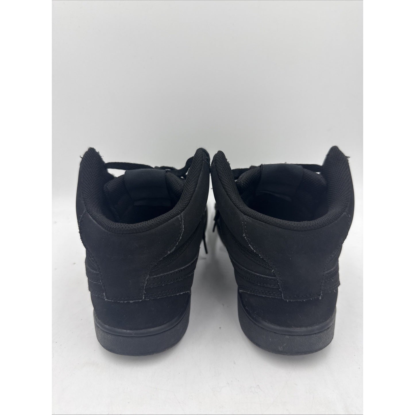 Size 9.5 - Nike Court Vision Mid Triple Black