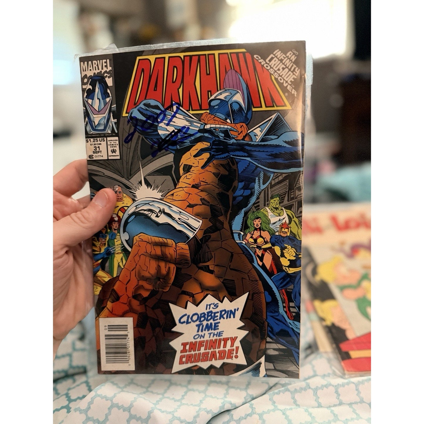 Lot Of 9 Marvel Comic Books