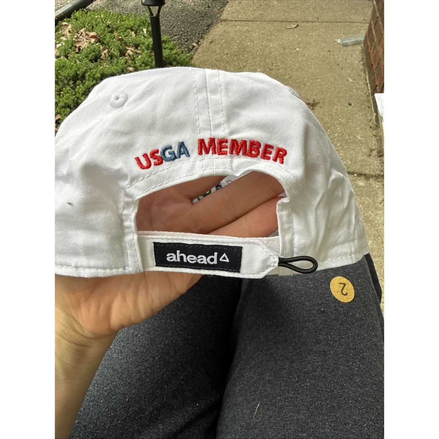 80th US Women’s Open Erin Hills Hat White USGA Member Golf Cap Adjustable