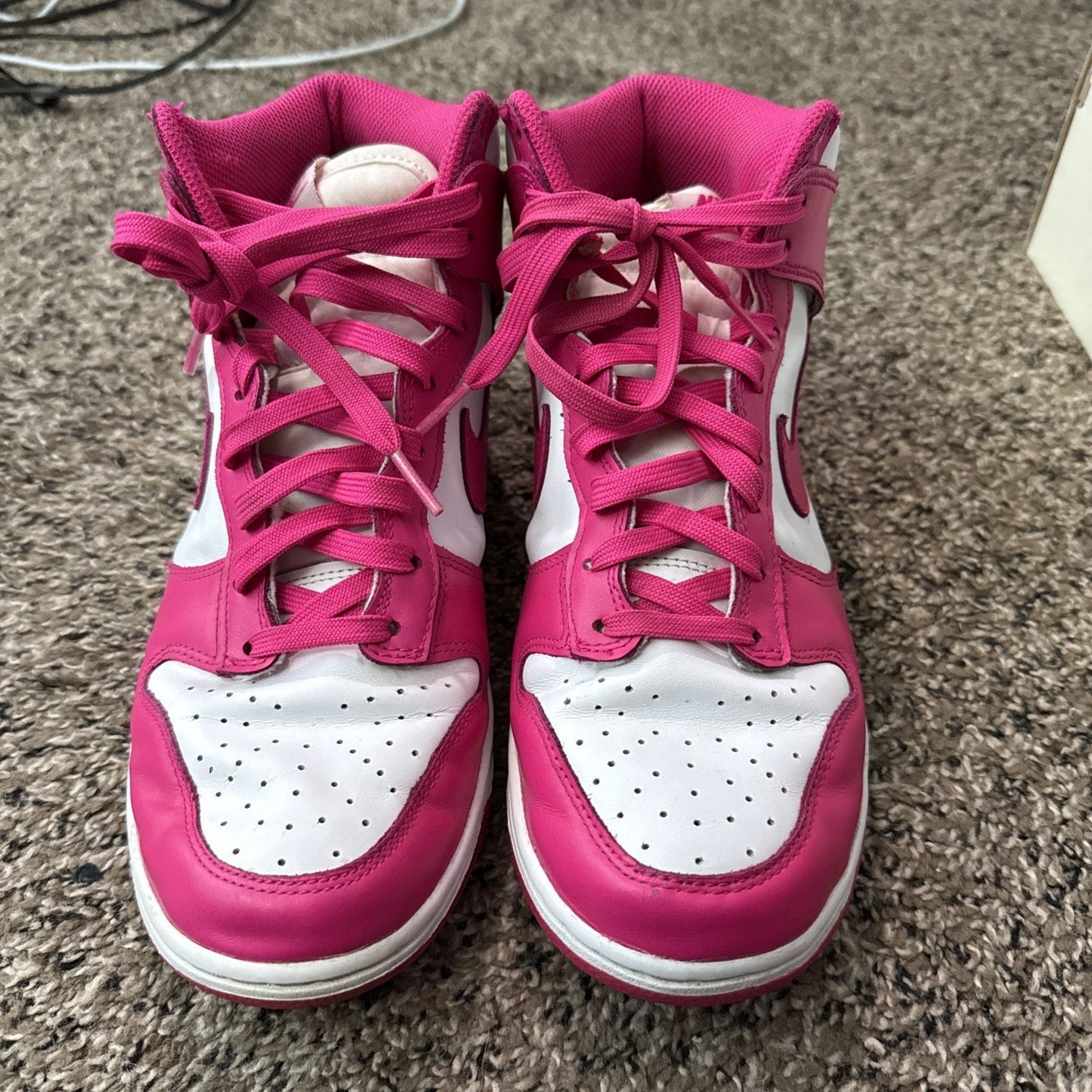Size 8 W- Nike Dunk High Pink Prime