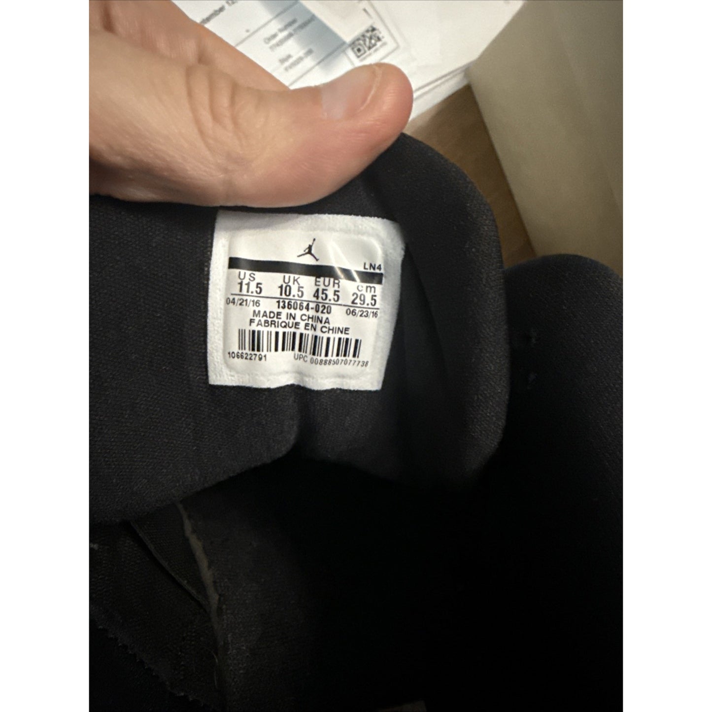 Size 11.5 - Air Jordan 3 Retro Cyber Monday